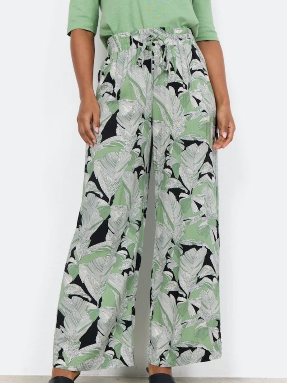 Soyaconcept Misti Combi Wide Leg Printed Pants